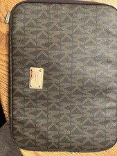 Michael Kors Orange Laptop Sleeve with Zip Around Closures 14