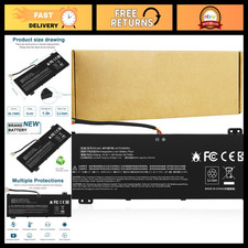 High-Capacity Replacement Battery for Acer Nitro 5, Predator Helios 300, Aspire picture
