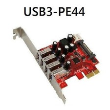 4-Port USB 3.0 PCI Express(x1) with 15-pin SATA & Mini 4-pin power connectors picture