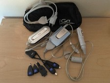 iGO EVERYWHERE PS0201 CHARGER 15W 273-1787 DUAL POWER CHARGER w/CASE picture