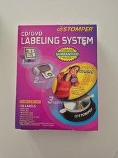 CD Stomper Pro CD Labeling System Kit for CD's & DVD's PC & MAC New Open Box picture