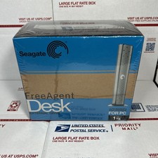 SEAGATE Free Agent Desk External Drive 1TB USB 2.0 - NEW / Sealed -SAME DAY SHIP picture