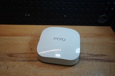 (C) eero Pro 6E S010001 Tri-Band Wi-Fi 6E Mesh Router White - No Power Cord picture