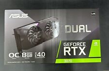 Asus Dual NVIDIA GeForce RTX 3070 V2 OC Edition DUAL-RTX3070-O8G-V2-NEW SEALED picture