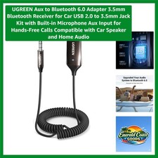 Durable Zinc Bluetooth Car Receiver with Hands-Free Calling Capability picture