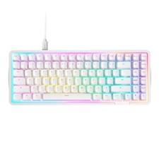 NZXT Function Elite MiniTKL KB-101NW-US White TKL Gaming Keyboard US Rapid picture