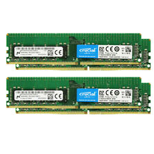 Crucial DDR4 64GB(4 x 16GB) KIT 2400MHz 2Rx8 ECC Server Memory RAM CT16G4WFD824A picture