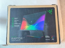 Razer Raptor 27 inch Widescreen 1440P Gaming Monitor Missing Port Covers See Pic picture