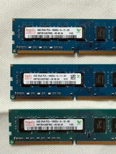 3x 4GB DDR3 1333MHz PC3-10600U Hynix RAM Desktop Mixed Lot 12GB picture