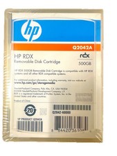 Q2042A I HPE HP RDX 500GB Removable Disk Cartridge RHDD 695145-001 NEW SEALED picture