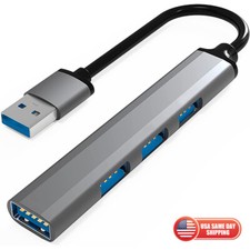 Mini USB Hub Extensions 4 Port USB 3.0 Hub Expander 2.0 Hub PC MAC Adapter picture
