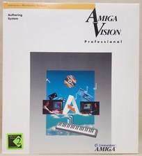 Amiga Vision Professional Authoring Software for Commodore Amiga NOS Box Sealed picture