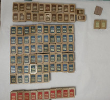 Lot 10 IBM 4020 Military Comp. Part Q-PAC 1950s RARE Logic Gate Collectors Gold picture