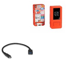 BoxWave Cable Compatible with M5Stack M5StickC Plus ESP32-PICO Mini IoT Red  picture