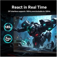H24T7 | OC 185Hz Computer Monitor, 1ms, G-Sync/FreeSync picture