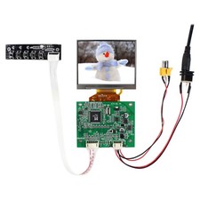 CVBS AV LCD Controller Board With 3.5