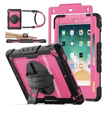 SEYMAC Case For IPad 6th/5th Generation 9.7 Inch,Full-Body Shockproof Heavy Duty picture