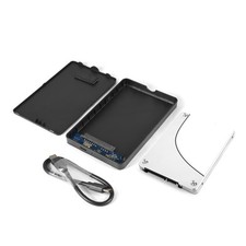 TechMikeNY USB 3.1 Type-C Port 2.5'' Slim SSD Enclosure + 1.92TB SSD picture