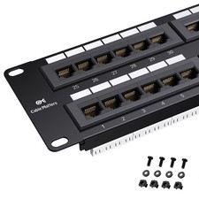Cable Matters 48 Port Patch Panel 2U Cat6 Rackmount picture