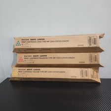 Ricoh 841503 841502 841501 Toner Cartridge Lot of 3 picture