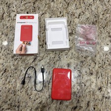 Polaroid ZIP Bluetooth Mobile Photo Printer Zink Zero Ink POLMP01R Red OPEN BOX picture