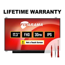HP Omen 17-W033DX 17-W053DX FHD IPS Matte LCD Screen + Tools GRADE A+ FIXARAMA picture