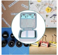 Aenllosi Hard Carrying Case Compatible Vixic D1600 Label Printer Gray On Gray picture