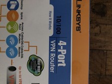New Cisco Linksys 4-Port VPN RV042 Router Sealed picture