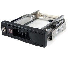 StarTech 5.25in Trayless Hot Swap Mobile Rack for 3.5in SATA Hard Drive picture