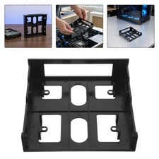 Durable Plastic Drive Bay Conversion Bracket 5.25 to 3.5 Inch Hdd SSD Holder picture