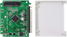 Msata Mini SATA SSD to IDE 44Pin 2.5 Inch Half-Heigh Hard Disk Case picture