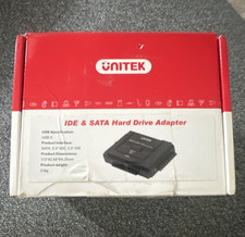 UNITEK Portable USB-A to SATA IDE/EIDE/PATA Hard Drive Adapter, Black picture