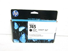 Genuine HP 745 MATTE BLACK 130ml Ink Cartridge F9J99A for HP DesignJet (expired) picture