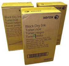 LOT of 3 Boxes - Genuine Xerox 006R01007 Black Toner Cartridge, We Ship Fast picture