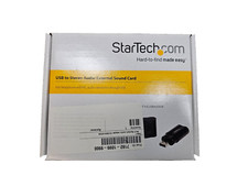 Startech USB Sound Card, 3.5mm audio adapter to USB, External ICUSBAUDIOB picture