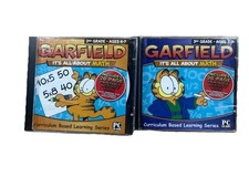 Garfield: It's All About Math Grade 2nd & 3rd PC CD Multimedia picture