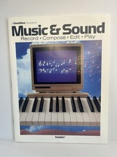 Tandy Music & Sound Manual Deskmate Companion VTG 1988 picture