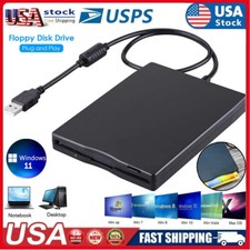 USB 2.0 3.5 inch Portable External Floppy Disk Drive 1.44Mb Reader FDD PC Laptop picture