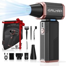 Versatile Cordless Air Duster with 54 m/s Jet Airflow & Collection Bag Included picture