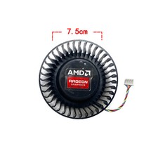 75MM Cooling Fan Parts Cooling Fan for AMD ATI Radeon HD3870 2900 Graphic Card picture