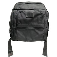 TUMI Alpha Brief Pack Backpack Laptop Tablet Black Nylon Bag 26186D4 picture