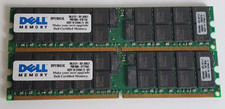 Dell A0763389 4GB PC2-3200R DDR2 ECC 4GB Server Memory RAM SNPX1564C/4G - LOT 2 picture