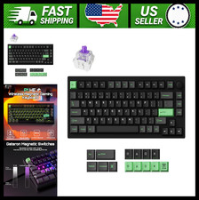 LEMOKEY Wireless 75% Mechanical Gaming Keyboard, Magnetic Switches, Knob - Black picture