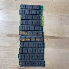LOT OF  11 SIMM RAM Vintage 30-Pin, 1MX8, 80ns, CMOS, PSMA30 Corroded picture