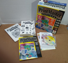 Vintage PrintMaster Platinum Program 7 plus art and graphics picture