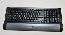 Logitech S510 Y-RAK73 Cordless Desktop Keyboard No USB Receiver Tested Works picture