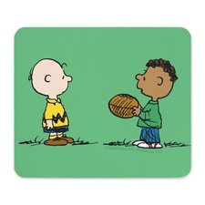 CafePress Peanuts Charlie & Franklin Tossing The Mousepad  (995324217) picture
