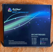 Arthur Imaging Inkjet Cartridge Set Cannon Pixma  ( Set Of 16) picture