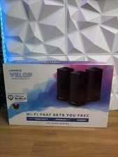 NEW Linksys Whole-Home Mesh Wi-Fi System - Black (WHW0303B) New picture