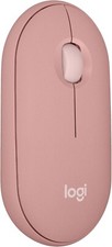 Logitech Pebble 2 M350S Bluetooth Mouse PC/MAC Portable Quiet Clicks Tonal Rose picture